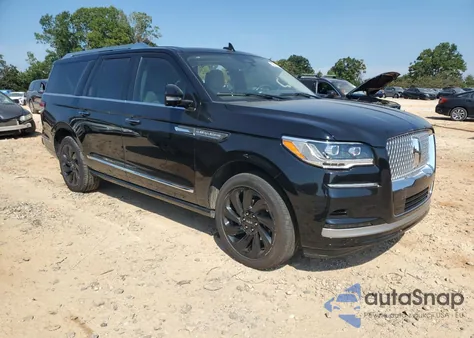 2023 Lincoln Navigator L Reserve из США, поврежденный, VIN 5LMJJ3LG6PEL06606